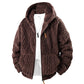 🔥 50% KORTING 🧥 Heren Fleece Jack met Capuchon & Rits – Warm, Zacht en Comfortabel voor Elke Dag ❄️