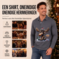 🦌 50% KORTING ✨ Heren Shirt met Lange Mouwen & Elandprint 👔 Uniek Design, Comfortabele Pasvorm & Casual Elegante Look