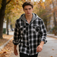 🔥 50% KORTING 🧥 Heren Geruit Flanellen Capuchonhemdjack 👔 Warme Laagjeslook, Zachte Stof & Casual Winterstijl