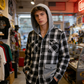 🔥 50% KORTING 🧥 Heren Geruit Flanellen Capuchonhemdjack 👔 Warme Laagjeslook, Zachte Stof & Casual Winterstijl