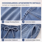 Casual jeans voor dames met wijde pijpen en een losvallende pasvorm