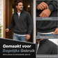 Heren casual warme sweatshirt met halve rits