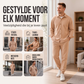 🔥 Tijdelijke Korting ✨ Heren Warme Loungeset met Overhemd & Broek – Zacht Comfort voor Ontspannen Dagen 🛋️