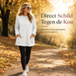 🤎 Warme Dames Top met Lange Mouwen en Ronde Hals – Comfortabel Basic Shirt met Zachte Pasvorm & Tijdloze Stijl ✨