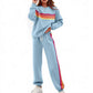 🔥 Dames 2-Delige Casual Set met Sweatshirt & Joggingbroek – Comfortabele Loungewear Outfit met Zachte Pasvorm en Moderne Stijl ✨