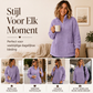 ✨ Dames Pluchen Sweatshirt met Halve Rits & Zakken – Zacht, Comfortabel en Casual voor Elke Dag 🤎