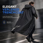 🌧️ Lange EVA Regenponcho met Capuchon – Lichtgewicht & Ruim Ontwerp voor Betrouwbare Bescherming tegen de Regen ☔