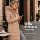 💎 Exclusieve Deal – Dames winterjas met getailleerde pasvorm 🧥 Warme katoenvoering, vrouwelijk silhouet & comfortabele winterbescherming ✨