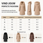 💎 Exclusieve Deal – Dames winterjas met getailleerde pasvorm 🧥 Warme katoenvoering, vrouwelijk silhouet & comfortabele winterbescherming ✨