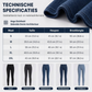 ✨ Speciale Aanbieding 👖 Dames Jeans met Hoge Taille – Figuurcorrigerende Pasvorm voor een Slankere, Flatterende Look 🤎