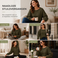 💥 Tijdelijke Aanbieding ✨ Dames Gebreide Trui – Wijde Vleermuismouwen & Heerlijk Comfort