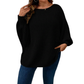 💥 Tijdelijke Aanbieding ✨ Dames Gebreide Trui – Wijde Vleermuismouwen & Heerlijk Comfort