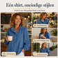 ✨ Nieuw & Trendy 👚 Dames Spijkerblouse – Ruches Kraag & Pofmouwen voor een Vrouwelijke Look