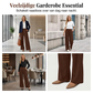🌟 Nieuw & Trendy – Damesbroek met hoge taille en wijde pijpen 👖 Elegante plooien, soepelvallende pasvorm & flatterend silhouet ✨