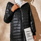 🔥 50% KORTING – Gewatteerde dames winterjas met capuchon 🧥 Warme vulling, comfortabele pasvorm & bescherming tegen koude dagen ✨