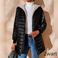 🔥 50% KORTING – Gewatteerde dames winterjas met capuchon 🧥 Warme vulling, comfortabele pasvorm & bescherming tegen koude dagen ✨