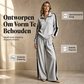 ✨ Speciale Aanbieding 🤎 Dames Casual Sweatshirt & Wijde Pijpenbroek Set – Comfortabele 2-Delige Outfit voor Thuis & Onderweg 👚