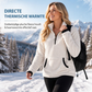 ❄️ Warme Pluchen Damestrui met Halve Rits – Zacht, Gezellig & Comfortabel voor Koude Dagen ✨