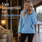 ❄️ Warme Pluchen Damestrui met Halve Rits – Zacht, Gezellig & Comfortabel voor Koude Dagen ✨