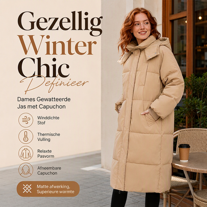 ❄️ Laatste Kans – Warme dameshoodie voor de winter 🧥 Losvallende pasvorm, zachte warmte & ultiem comfort voor koude dagen ✨