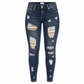 🔥 Trending Nu – Dames skinny jeans met hoge taille 👖 Gescheurde denimlook, stretch comfort & flatterende pasvorm ✨