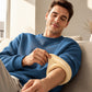 🔥 Bestseller van de Week – Heren sweatshirt met ronde hals 👕 Warme fleece voering, zacht comfort & perfect voor koude dagen ✨