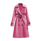 ✨ Nieuwe Collectie – Dames trenchcoat met riem 🧥 Elegante double-breasted stijl, soepele valling & tijdloze uitstraling ✨