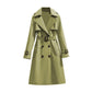 ✨ Nieuwe Collectie – Dames trenchcoat met riem 🧥 Elegante double-breasted stijl, soepele valling & tijdloze uitstraling ✨