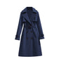 ✨ Nieuwe Collectie – Dames trenchcoat met riem 🧥 Elegante double-breasted stijl, soepele valling & tijdloze uitstraling ✨