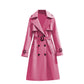 ✨ Nieuwe Collectie – Dames trenchcoat met riem 🧥 Elegante double-breasted stijl, soepele valling & tijdloze uitstraling ✨