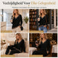 ✨ Nieuw Binnen – Gebreide dames top met V-hals 👚 Lange mouwen, zachte feel & elegante dagelijkse stijl 🌸