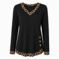 ✨ Nieuw Binnen – Gebreide dames top met V-hals 👚 Lange mouwen, zachte feel & elegante dagelijkse stijl 🌸