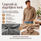 🆕 Nieuw & Trendy – Heren retro ribfluwelen top met lange mouwen 👔 Klassieke uitstraling, zachte textuur & stijlvolle casual look ✨
