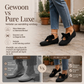 🌸 Nieuwe Collectie – Dames platte schoenen met vierkante neus 👠 Gebreide stof, elegante strik & comfortabel dagelijks draagcomfort ✨