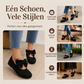🌸 Nieuwe Collectie – Dames platte schoenen met vierkante neus 👠 Gebreide stof, elegante strik & comfortabel dagelijks draagcomfort ✨