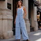 ✨ Nieuw Binnen – Flatterende denim jumpsuit voor dames 👖 Perfecte pasvorm, tijdloze stijl & comfortabele all-day look 🌸