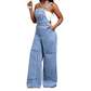 ✨ Nieuw Binnen – Flatterende denim jumpsuit voor dames 👖 Perfecte pasvorm, tijdloze stijl & comfortabele all-day look 🌸