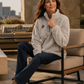 Nieuw Binnen ✨ Dames Half-Zip Pullover – Losvallende Comfortabele Trui met Moderne Look & Zachte Pasvorm