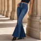 🔥 50% KORTING ✨ Dames High-Waist Flare Jeans – Elastische Uitlopende Broek met Comfortabele Pasvorm & Slank Silhouet