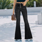 🔥 50% KORTING ✨ Dames High-Waist Flare Jeans – Elastische Uitlopende Broek met Comfortabele Pasvorm & Slank Silhouet