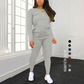 ✨ Nieuw Binnen 🛍️ Dames 2-Delige Set met Lange Mouwen Top & Broek – Comfortabele Matchende Outfit met Elegante Casual Look