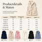 🧸 Bestseller ✨ Dames Warme Bodywarmer met Capuchon – Gezellig Gewatteerd Vest met Comfortabele Pasvorm & Casual Winterlook