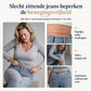 🔥 50% KORTING ✨ Dames High Waist Flare Jeans – Stretch Denim met Dubbele Knoopsluiting & Slankmakende Pasvorm