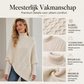 🔥 Nieuw & 50% KORTING! Damesgebreide ponchotrui met kabelpatroon, dik gebreid, losse pasvorm, stijlvol voor herfst‑winter