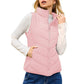 💎 Exclusieve Deal! Dames gewatteerde bodywarmer met opstaande kraag, lichtwarm, laag volume, perfect voor gelaagde outfits