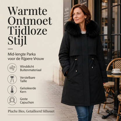 🔥 Vandaag Extra Voordelig! Dames winterjack van halflange lengte, warm gevoerd, windbestendig, comfortabele pasvorm voor koude winterdagen