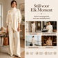 🛍️ Speciale Aanbieding ✨ Elegante Dames Coltrui & Wijde Pijpen Broek Set – Comfortabele Pasvorm & Chique Look