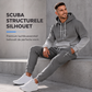 🔥 Trending Nu ✨ Heren 3D-Print Trainingspak met Capuchon – Losvallende 2-Delige Set voor Lente & Herfst