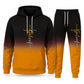 🔥 Trending Nu ✨ Heren 3D-Print Trainingspak met Capuchon – Losvallende 2-Delige Set voor Lente & Herfst