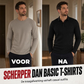 💥 Tijdelijke Korting ✨ Heren Sweatshirt met Textuur – Lichtgewicht, Lange Mouwen & Comfortabele Casual Look